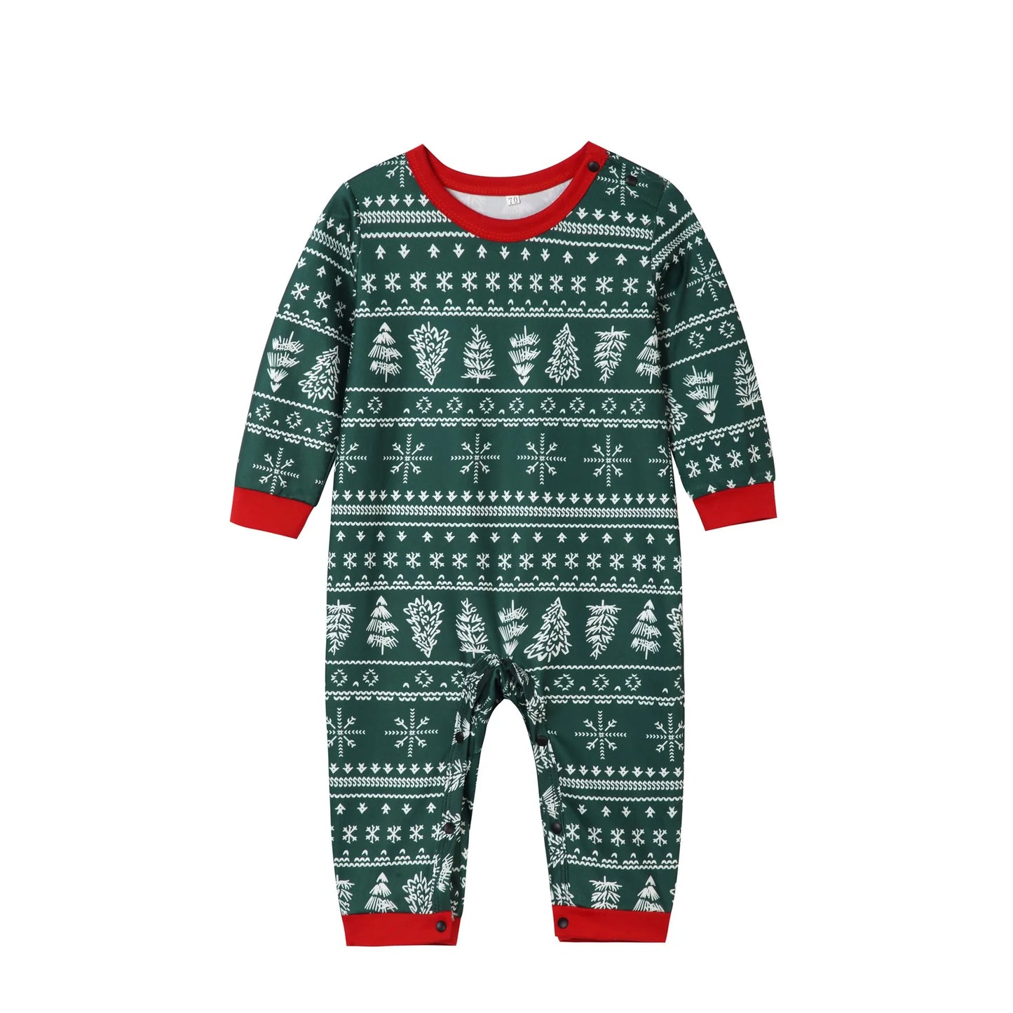 Christmas Family Matching Pajamas Mother Daughter Father Son Family Look Outfit Baby Girl Rompers Sleepwear Pyjamas