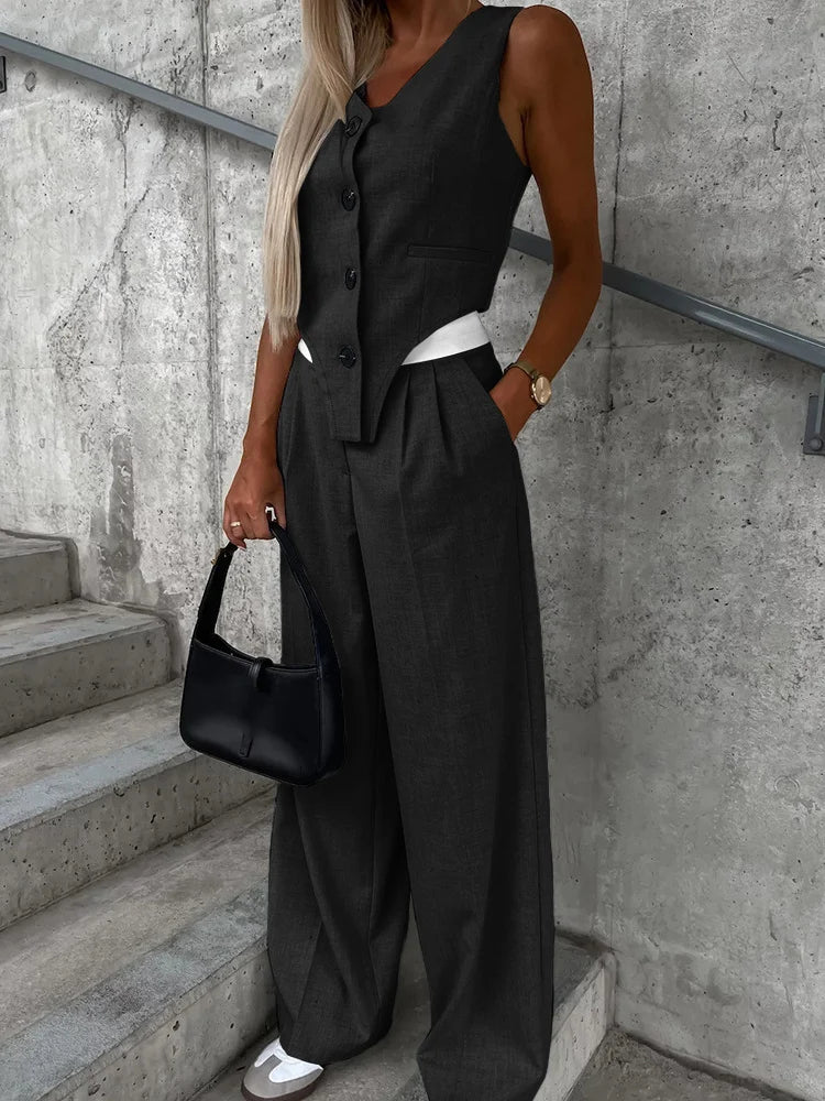 Vest Top & Trouser Set