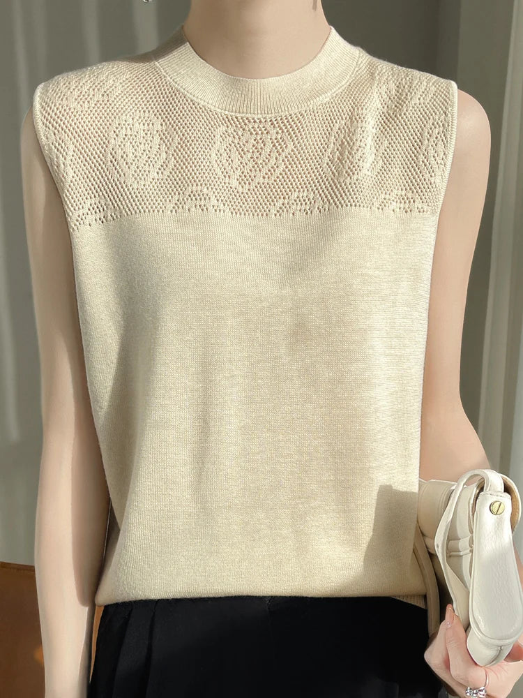 Crochet Knitted Tops
