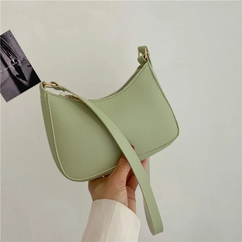 Leather Shoulder Bag Casual Hobos Purses and Handbag Ladies Hand Bags