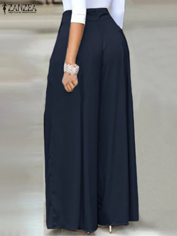 Elegant High Waist Trousers