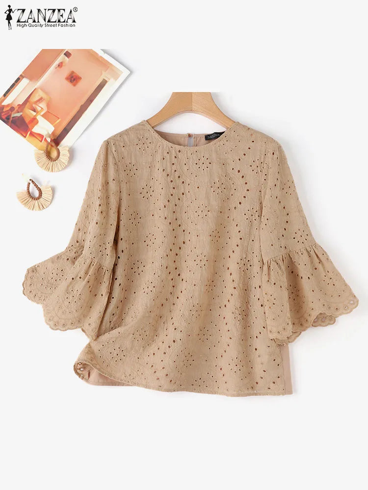 Lace Crochet Shirt