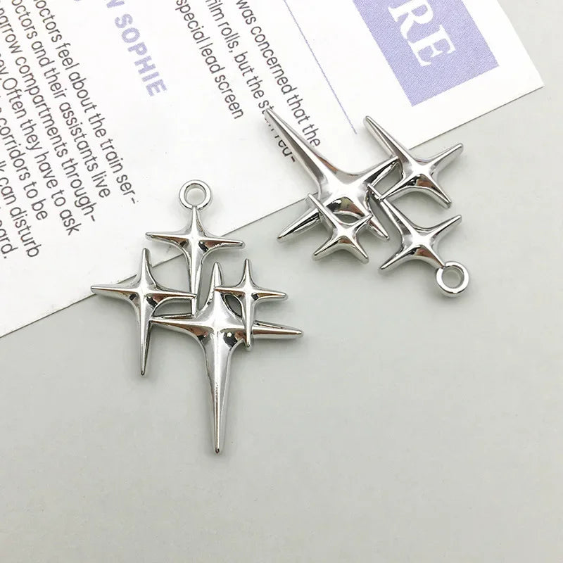 5pcs Korean Fashion Cross DIY Punk Style Jewelry Gift Hip Hop Retro Accessories