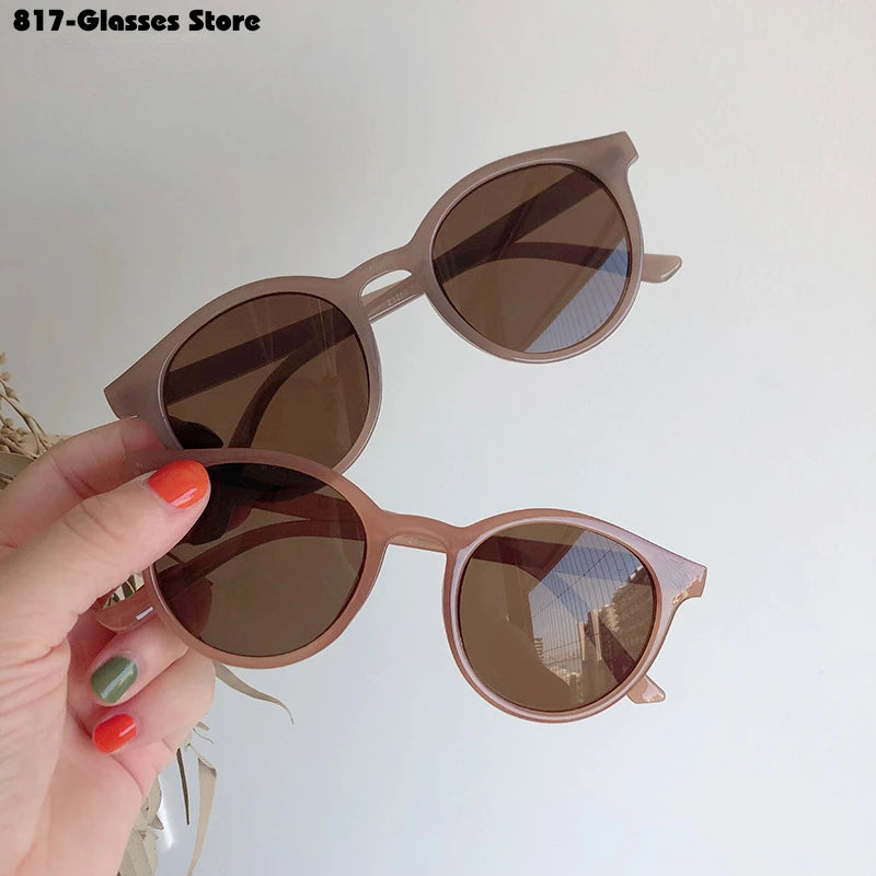 Women's Sunglasses Fashion Trendy Small Round Frame