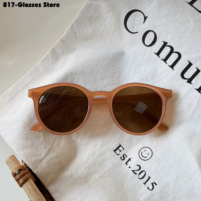 Women's Sunglasses Fashion Trendy Small Round Frame