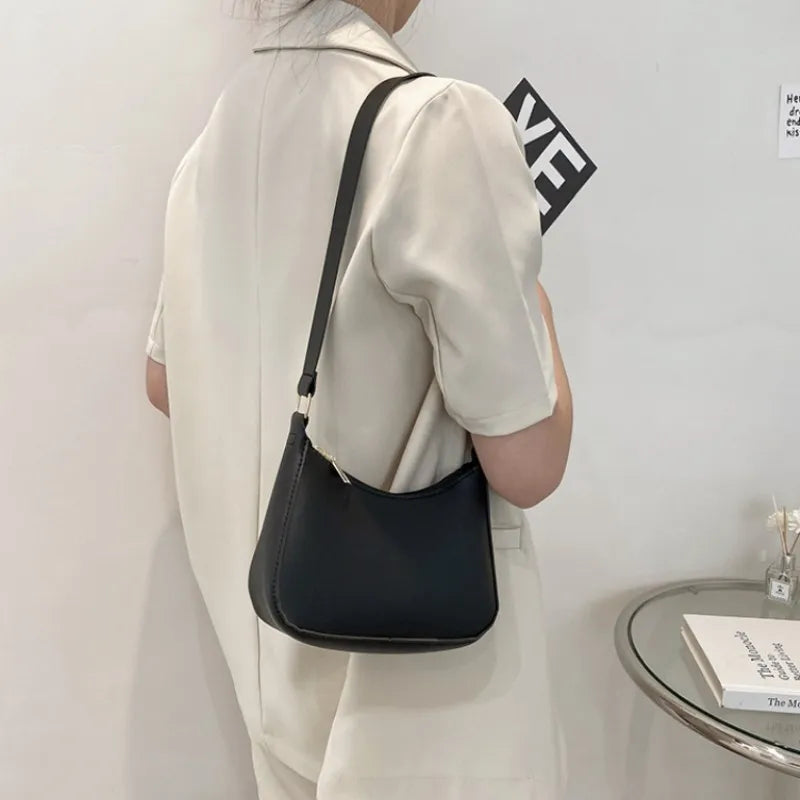Leather Shoulder Bag Casual Hobos Purses and Handbag Ladies Hand Bags