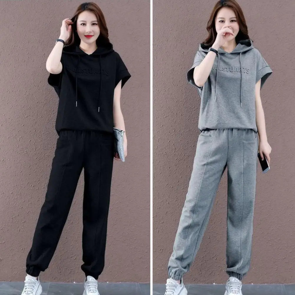 Tracksuit Tops and Pants Set
