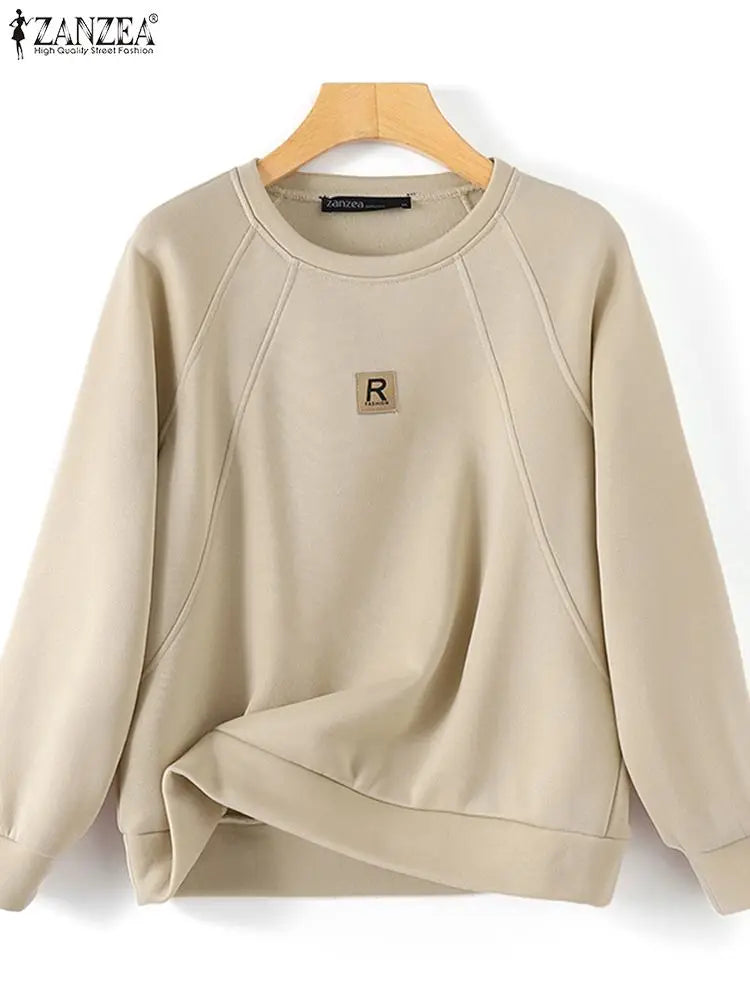 Sweatshirts Hoodies Elegant Work Tops