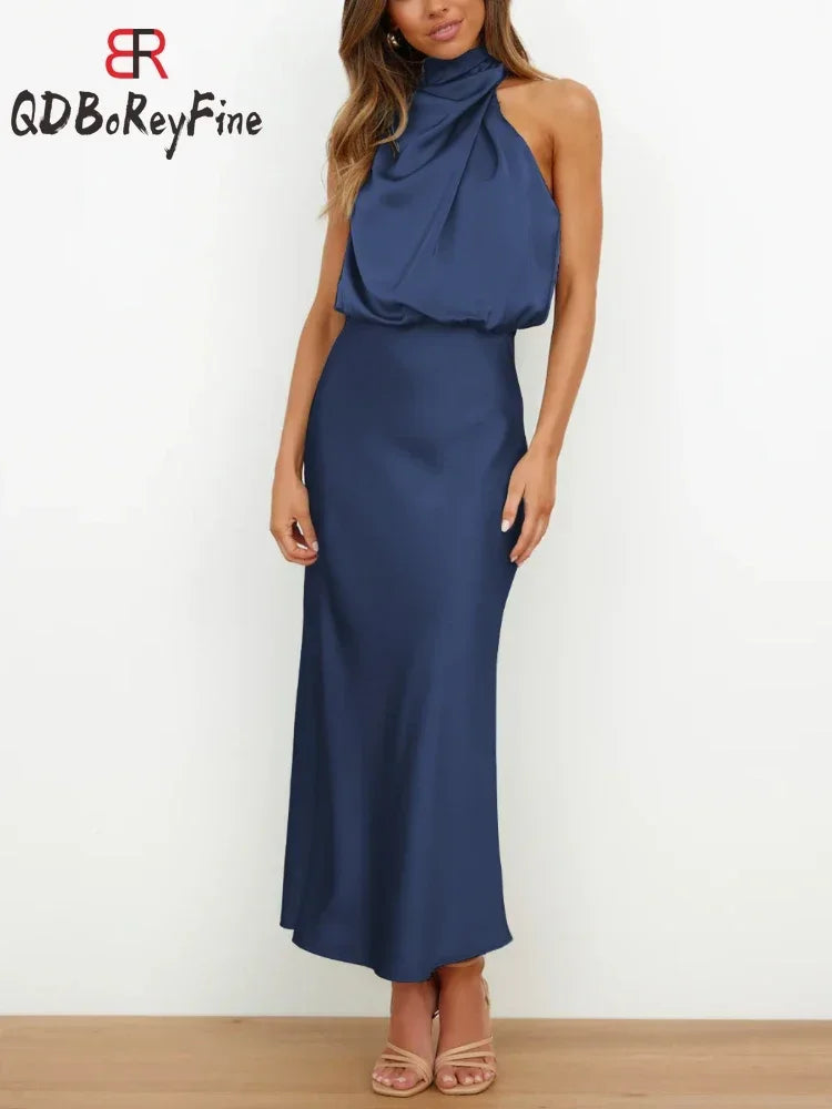 Satin Silk Sexy Dress