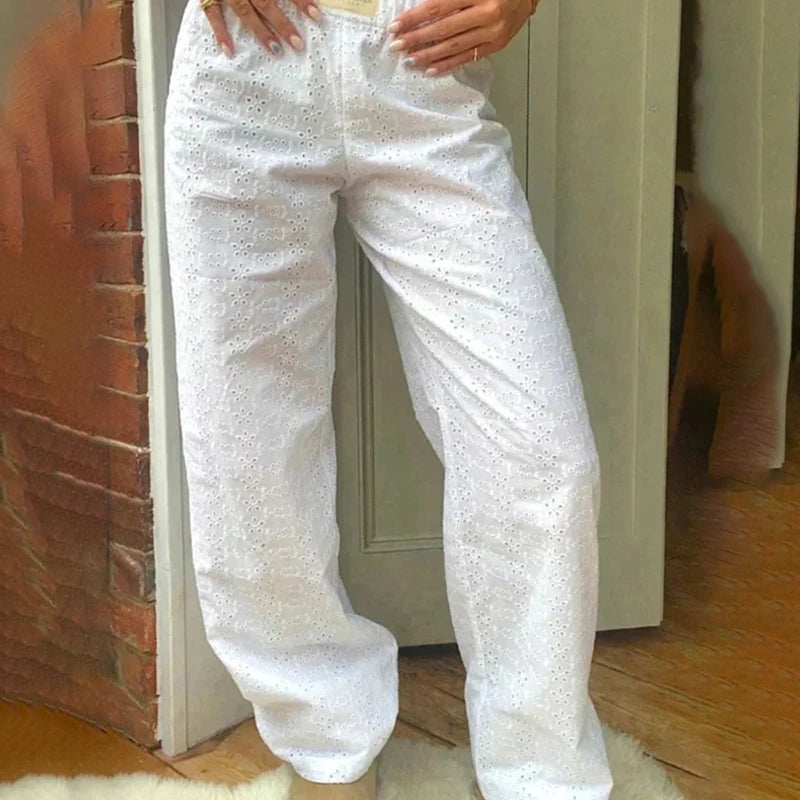 New Trendy Striped Print Long Pant