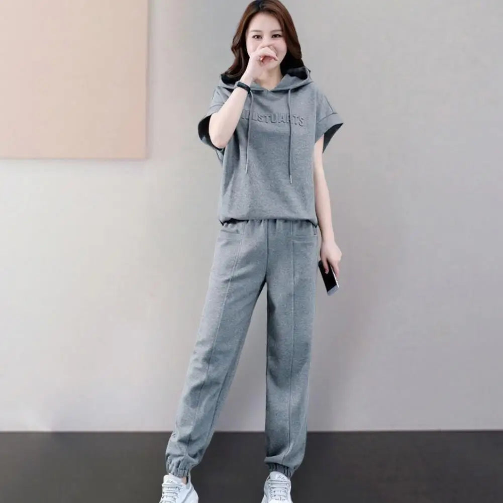 Tracksuit Tops and Pants Set