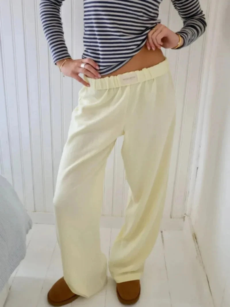New Trendy Striped Print Long Pant