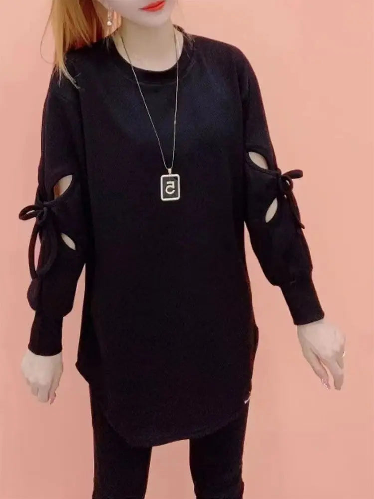 Streetwear Casual Long Loose Tshirt