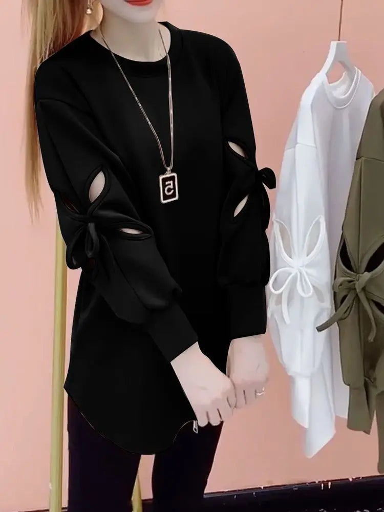 Streetwear Casual Long Loose Tshirt