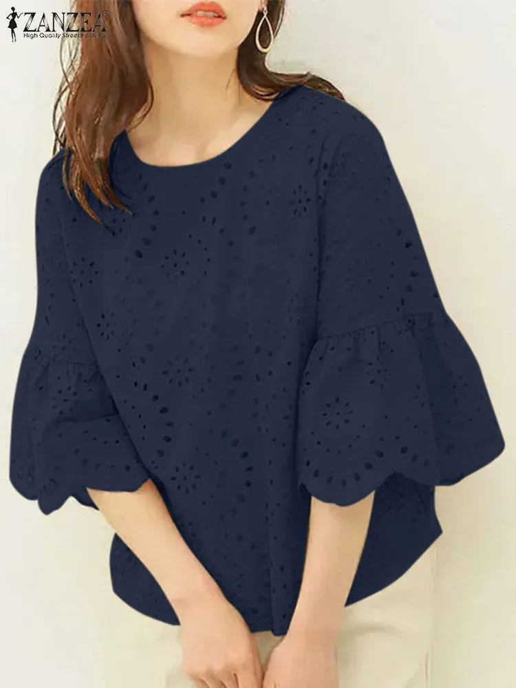 Lace Crochet Shirt