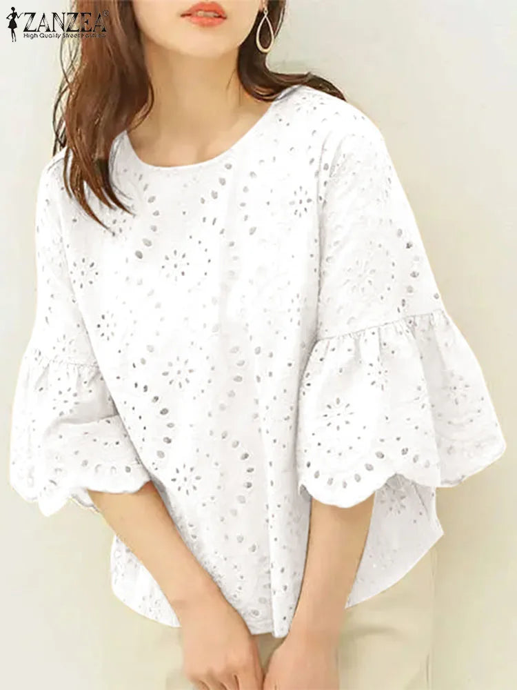 Lace Crochet Shirt