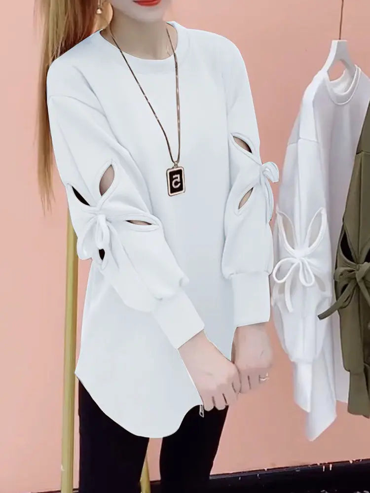 Streetwear Casual Long Loose Tshirt