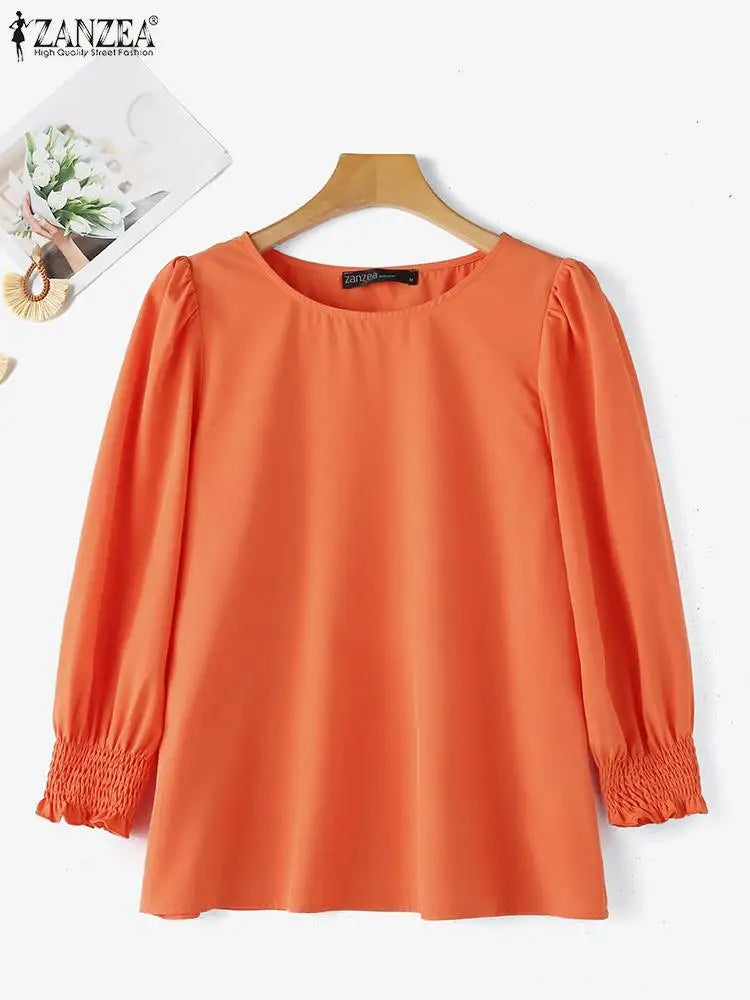 Puff 3/4 Sleeve Tops