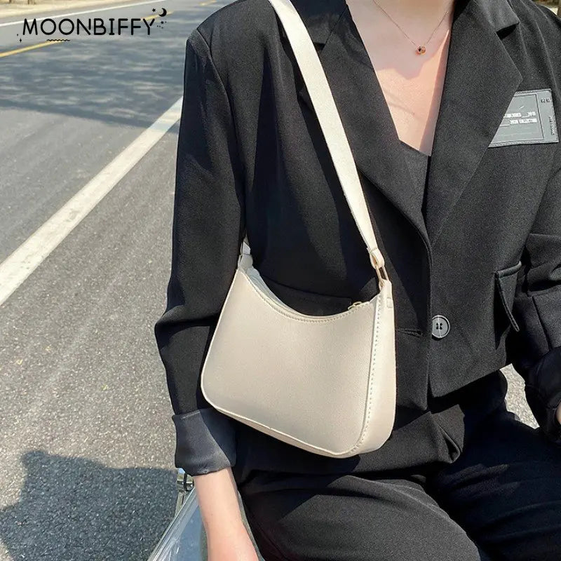 Leather Shoulder Bag Casual Hobos Purses and Handbag Ladies Hand Bags