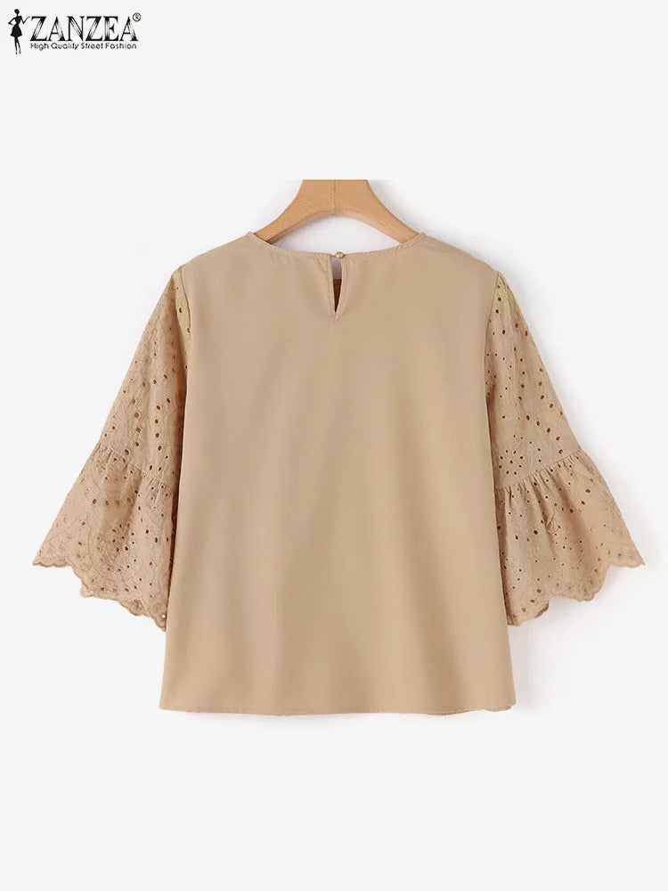 Lace Crochet Shirt