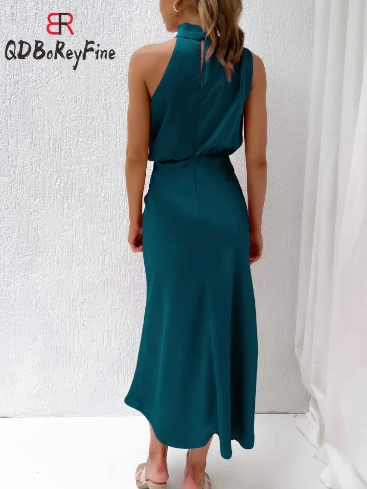 Satin Silk Sexy Dress