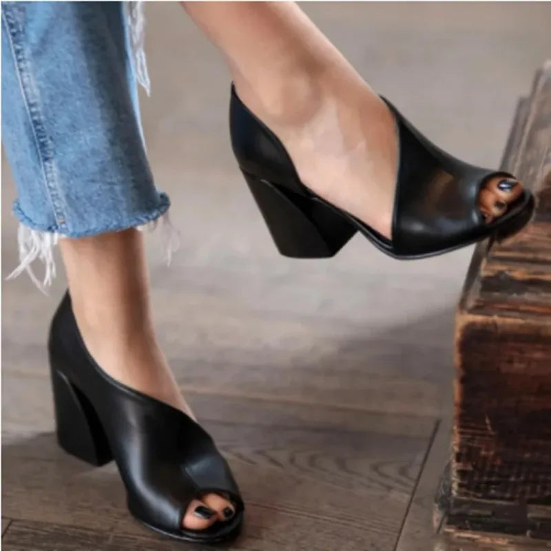 Fashion Sandals Open Toe Sexy Slippers