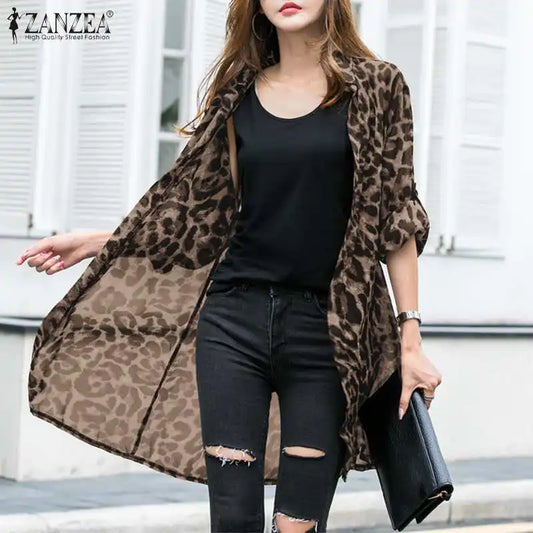 Fashion Leopard Cardigans