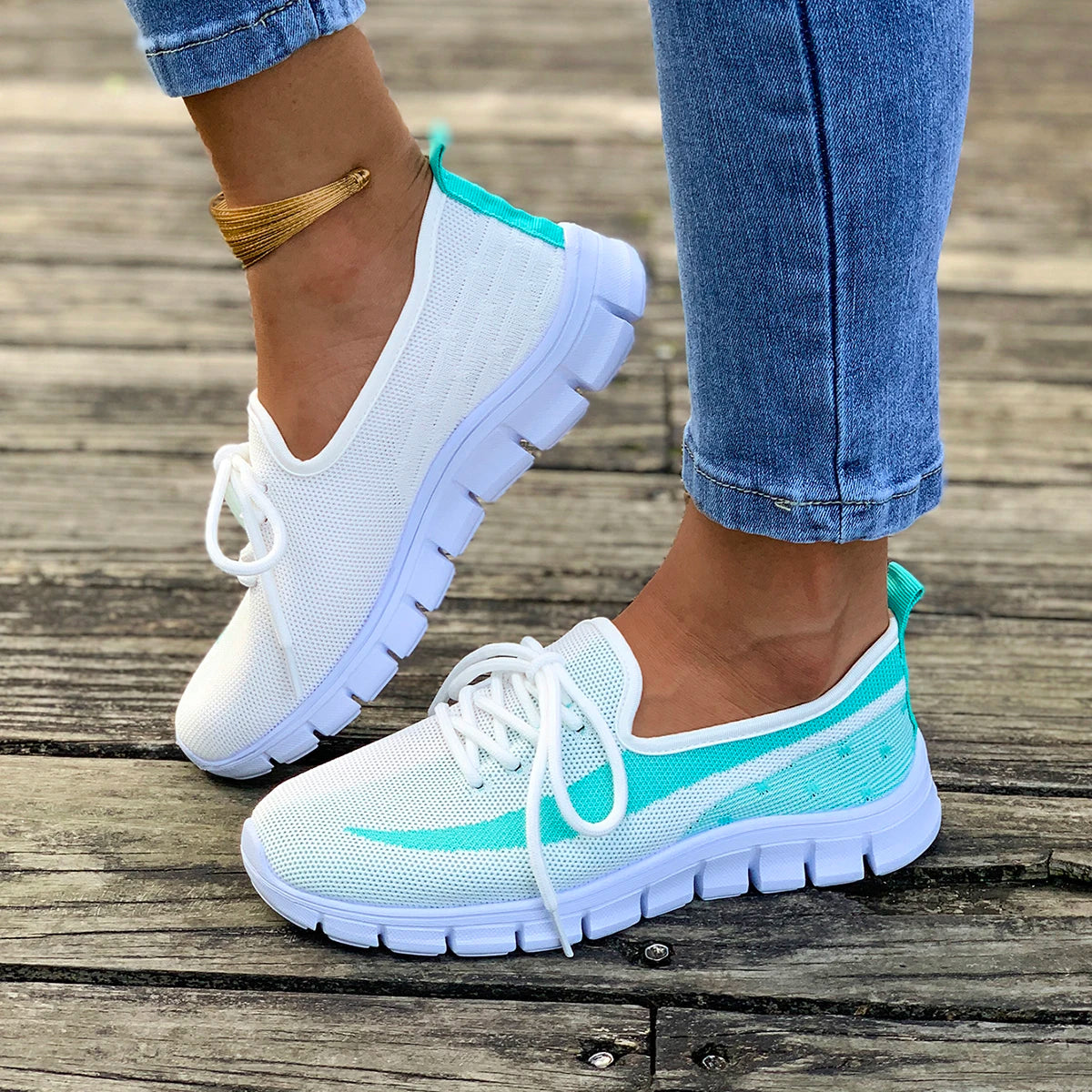 Women Casual Fashion Comfortable Breathable Sneakers