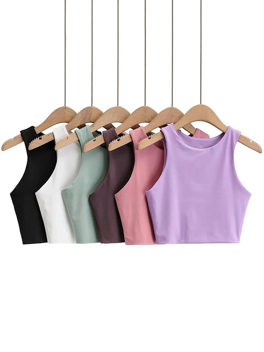 Summer Fashion Women Sexy Slim Tops