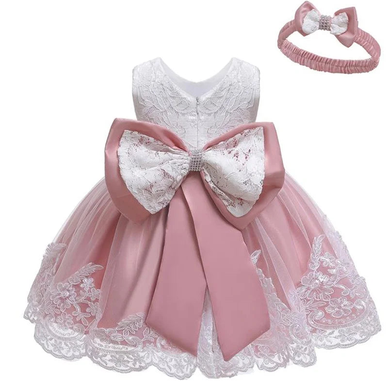 Children's Elegant Dresses For Girls Baby 1st Birthday Party Dress