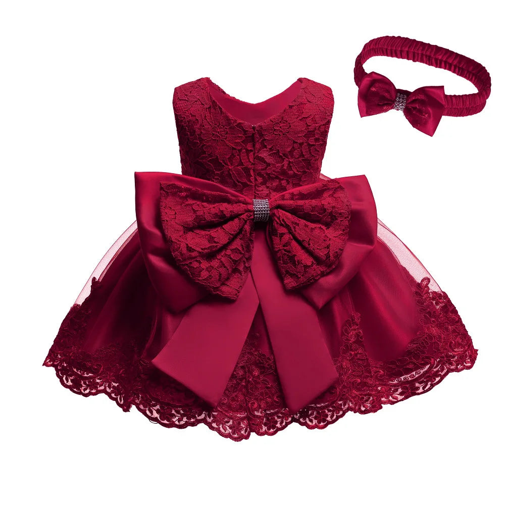 Children's Elegant Dresses For Girls Baby 1st Birthday Party Dress