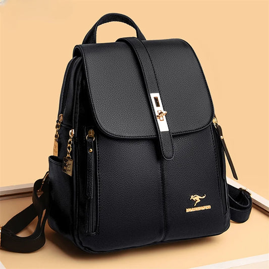 Luxury Women Leather Backpacks