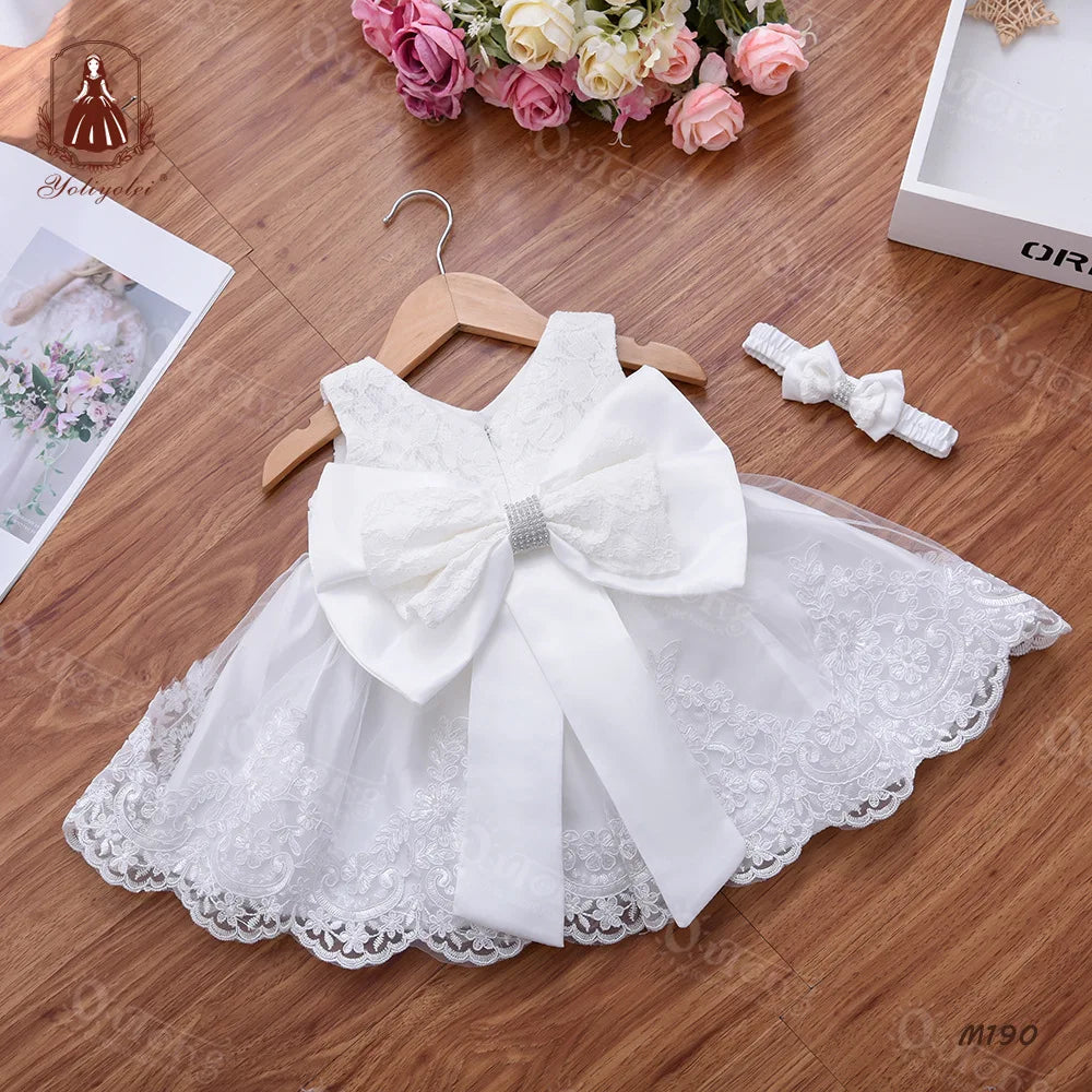 Children's Elegant Dresses For Girls Baby 1st Birthday Party Dress