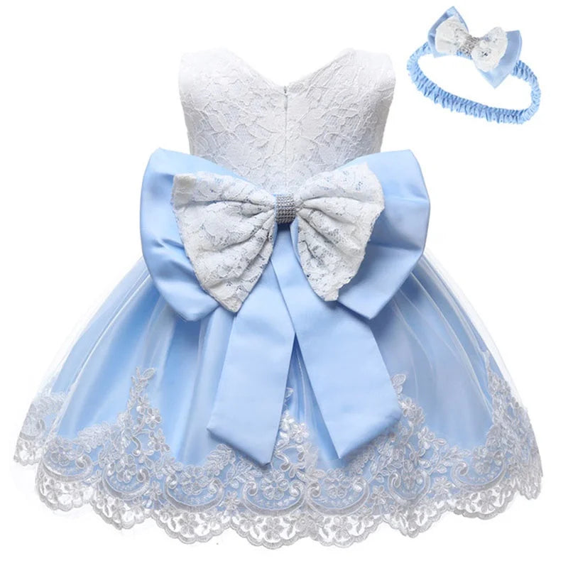 Children's Elegant Dresses For Girls Baby 1st Birthday Party Dress