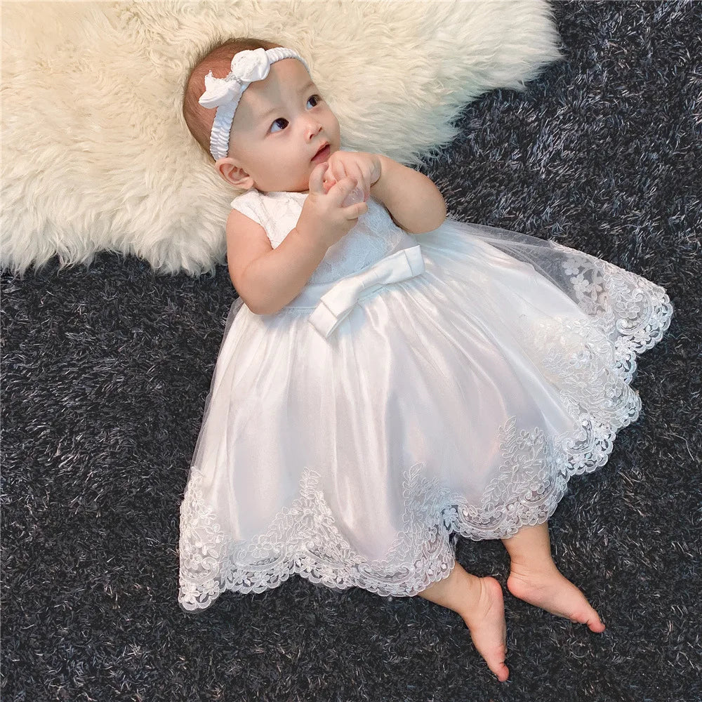 Children's Elegant Dresses For Girls Baby 1st Birthday Party Dress