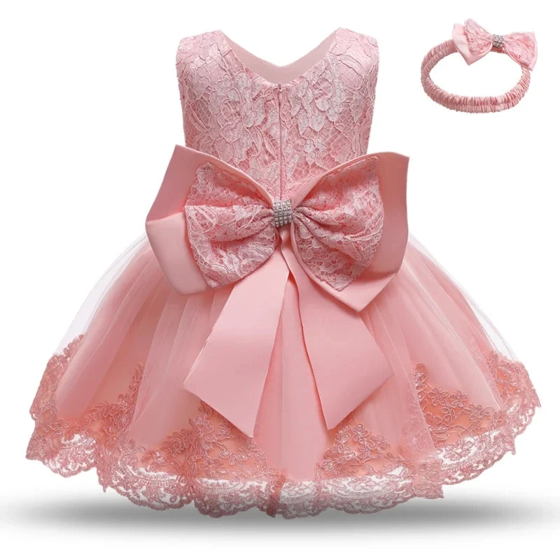 Children's Elegant Dresses For Girls Baby 1st Birthday Party Dress